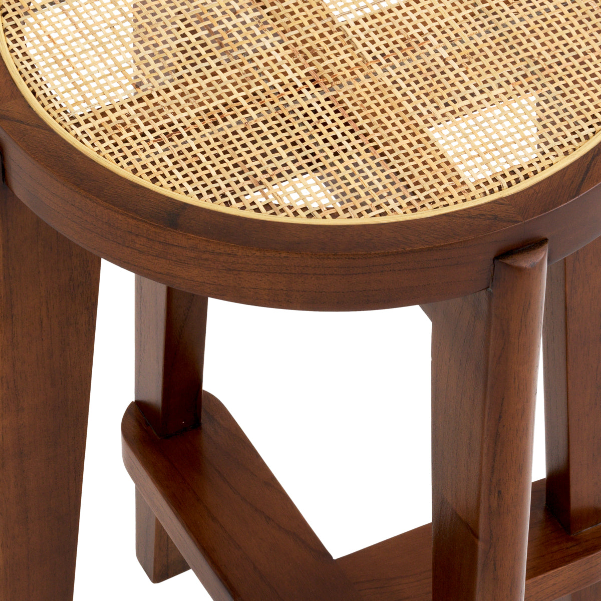 Rattan Counter Stool Dareau | Eichholtz Miami