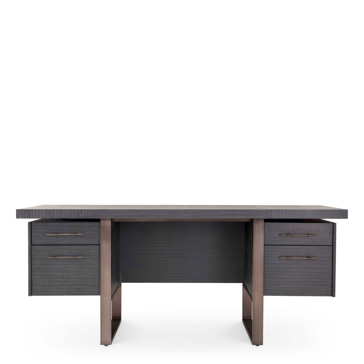 Charcoal Oak Desk Canova | Eichholtz Miami