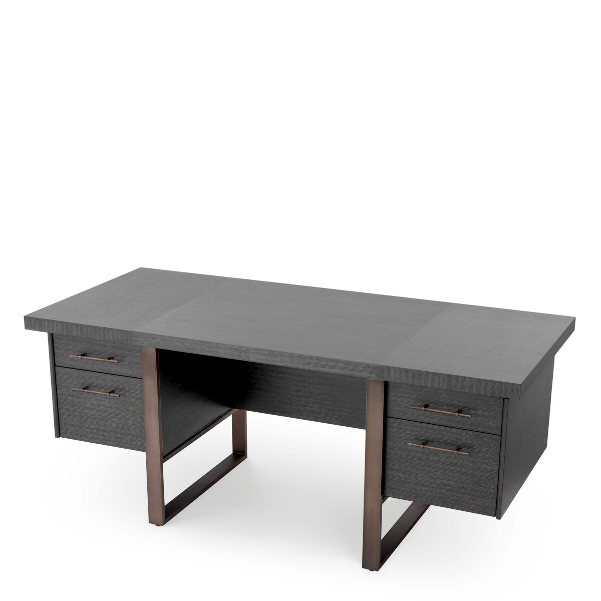 Charcoal Oak Desk Canova | Eichholtz Miami