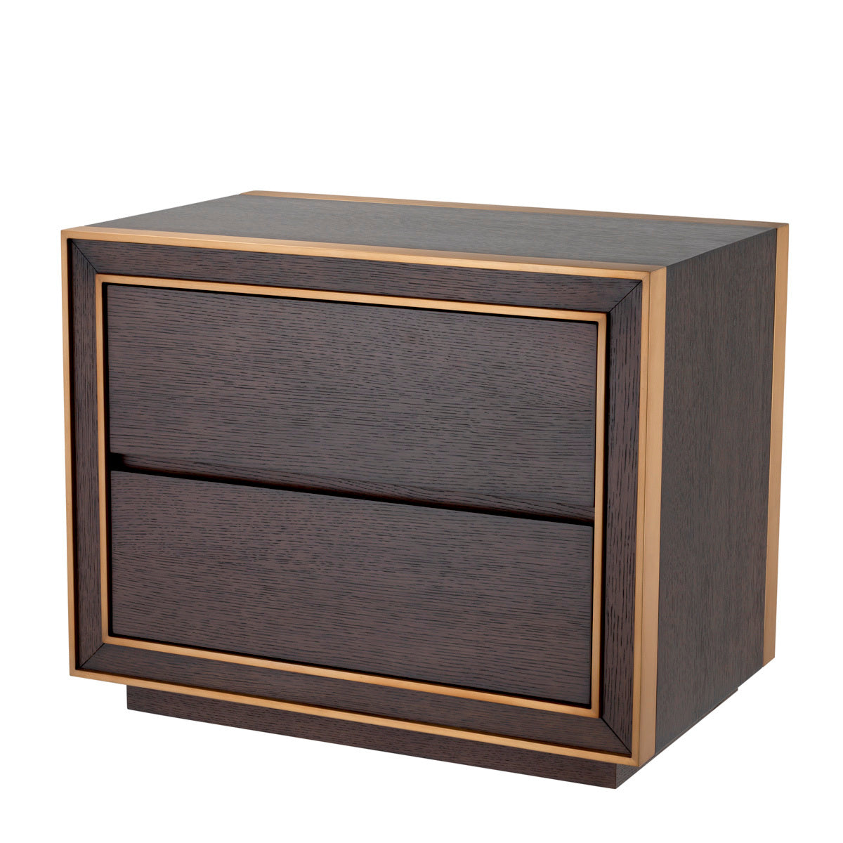 2 Drawer Oak Side Table Camelot | Eichholtz Miami