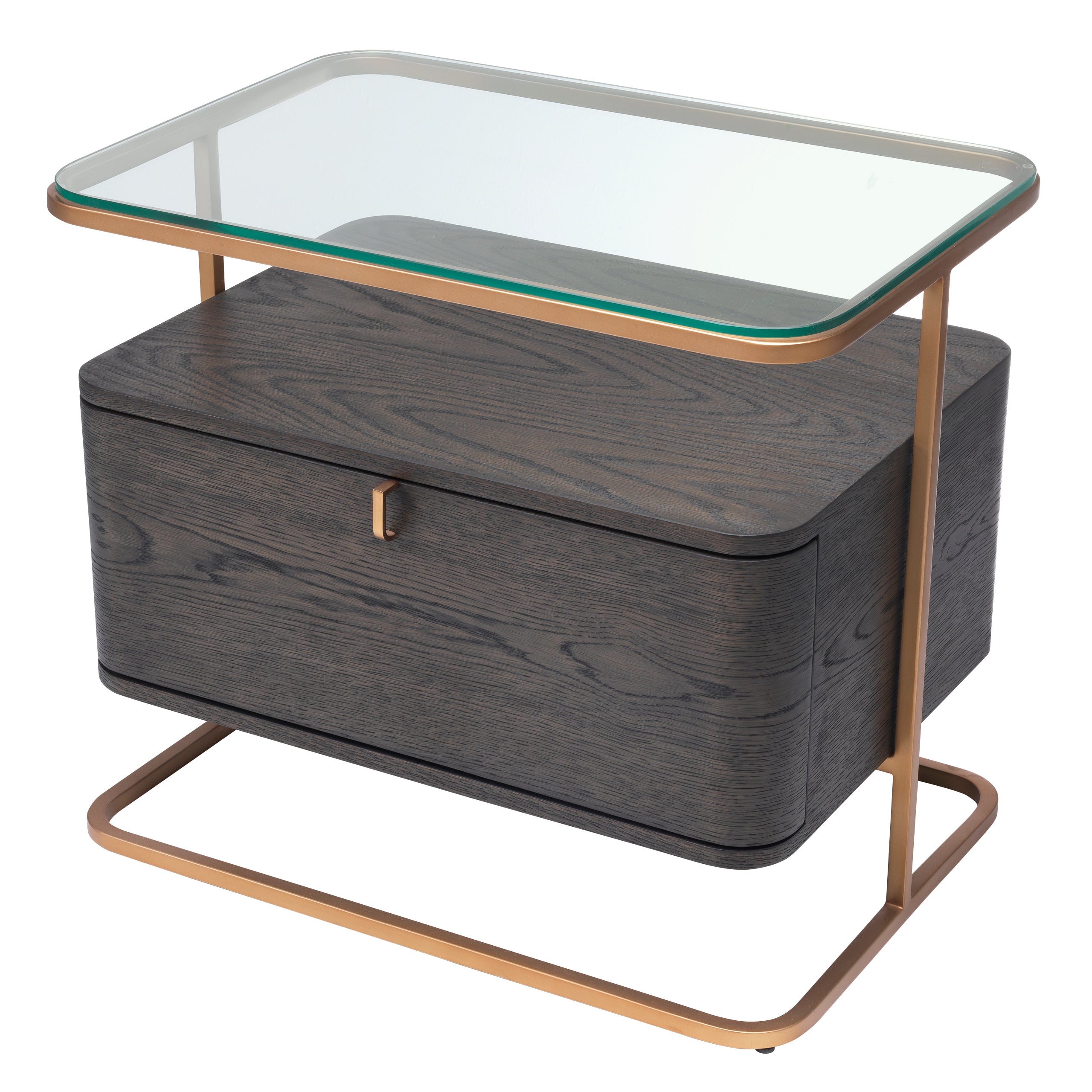 1-Drawer Rectangular Nightstand Augusto | Eichholtz Miami