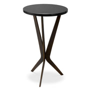 Bronze Round Side Table Malone | Eichholtz Miami