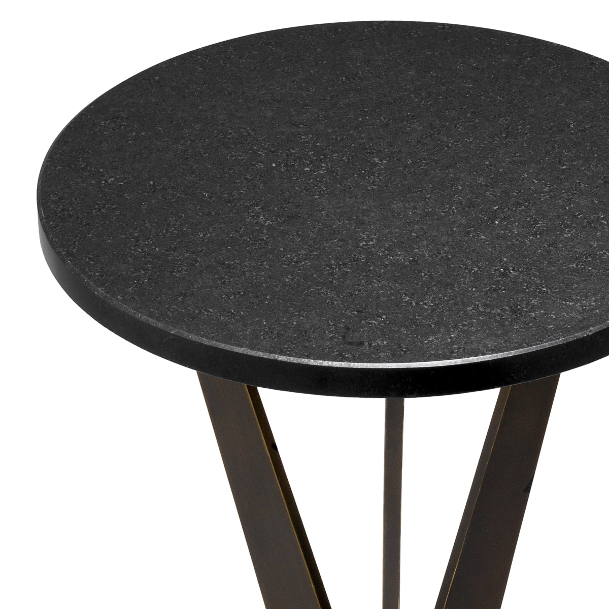 Bronze Round Side Table Malone | Eichholtz Miami