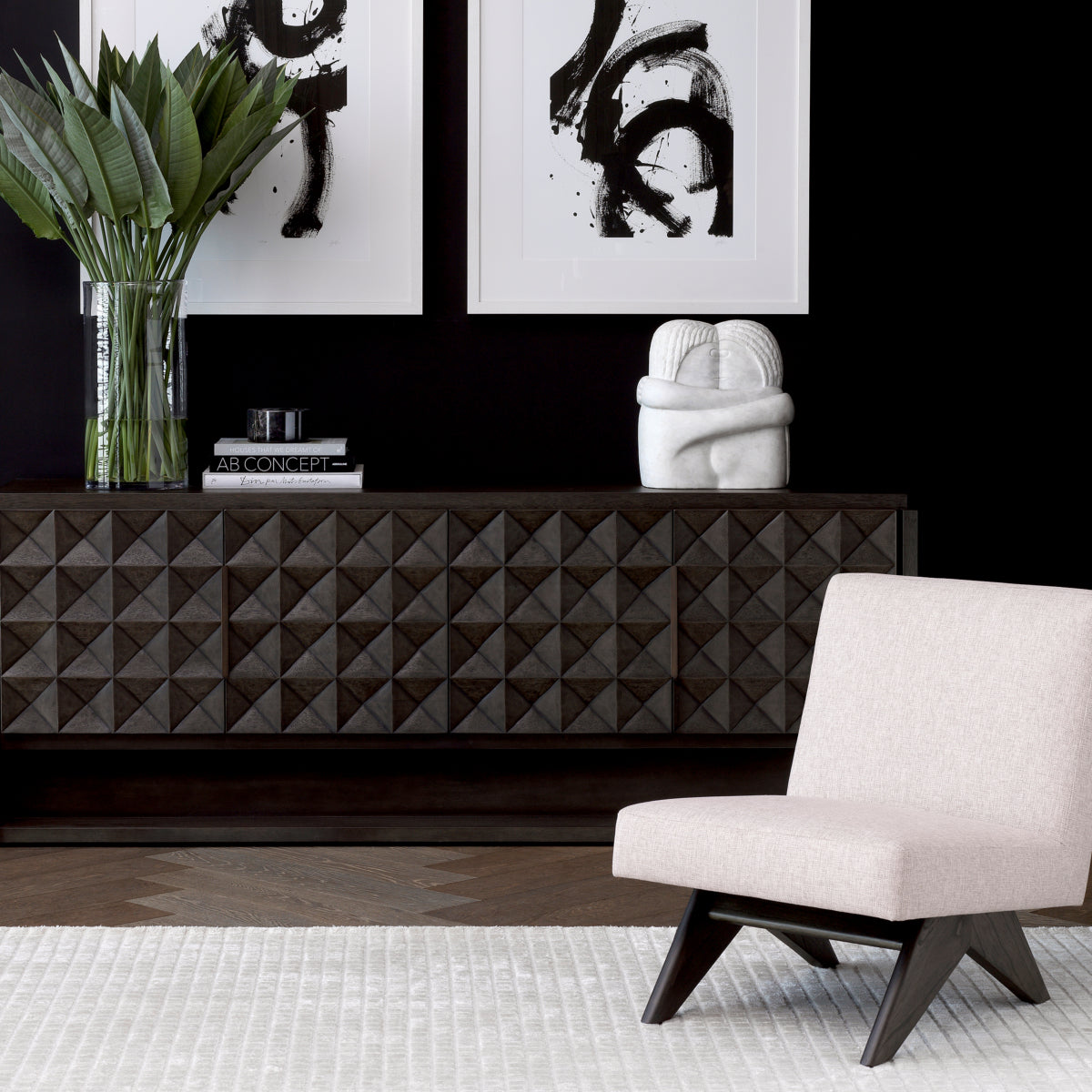 Marble Statue Object Love Couple | Eichholtz Miami