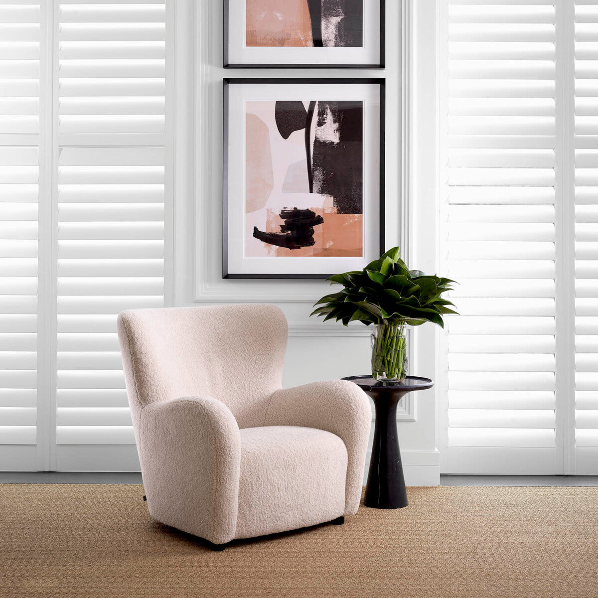 Honed Side Table Pompano Low | Eichholtz Miami