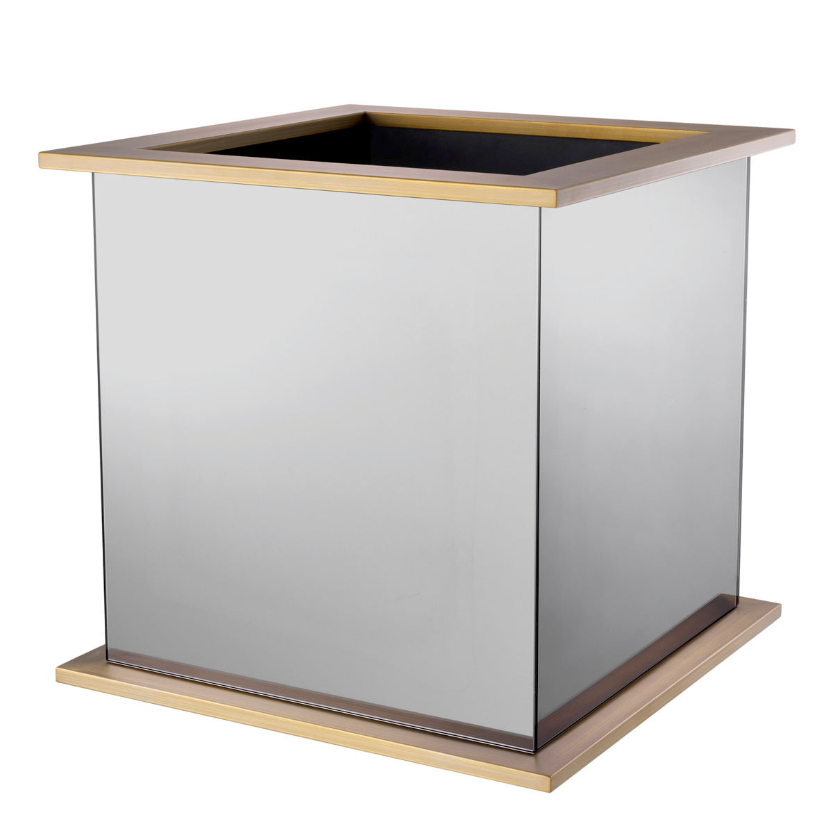 Brass Square Planter Moorea | Eichholtz Miami
