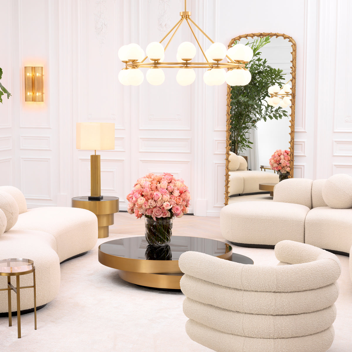 Antique Framed Mirror Guinevere | Eichholtz Miami