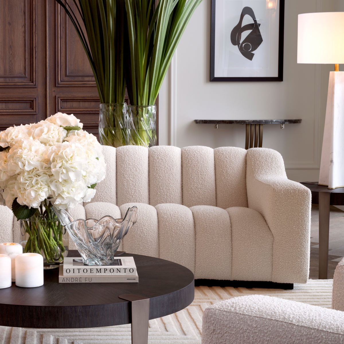 Brass Marble Console Table Renaissance | Eichholtz Miami