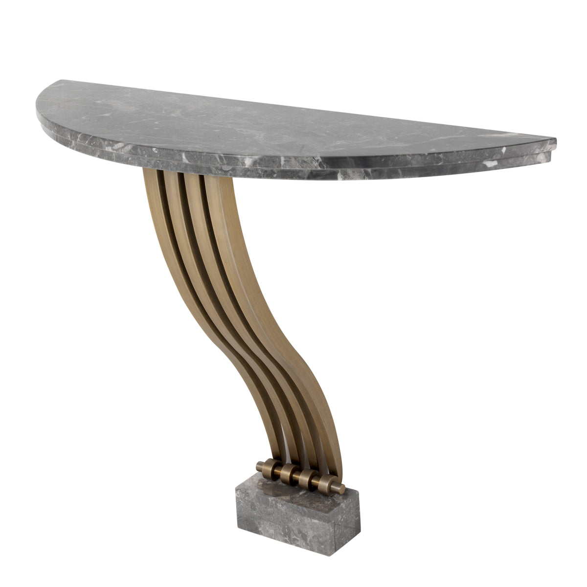 Brass Marble Console Table Renaissance | Eichholtz Miami