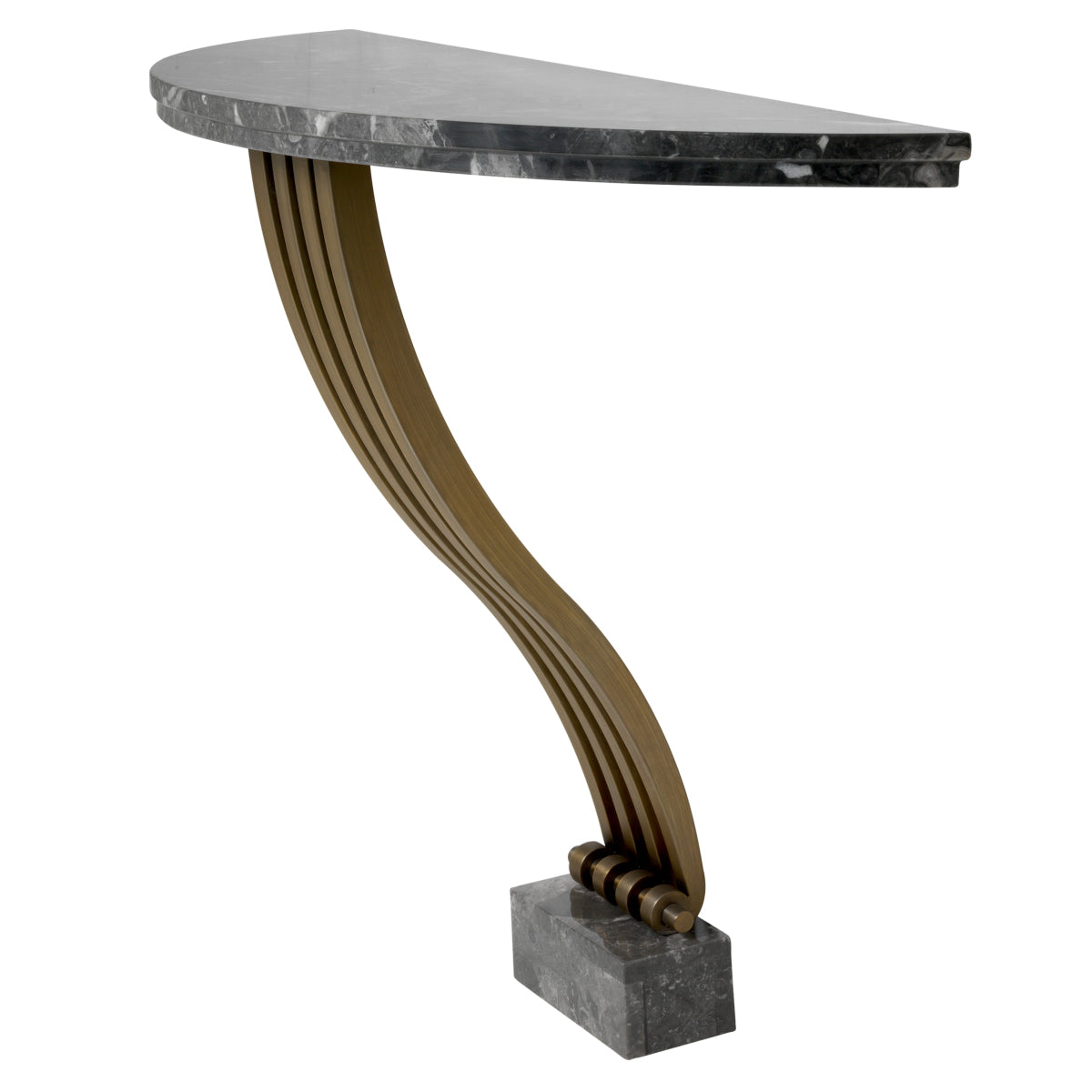 Brass Marble Console Table Renaissance | Eichholtz Miami