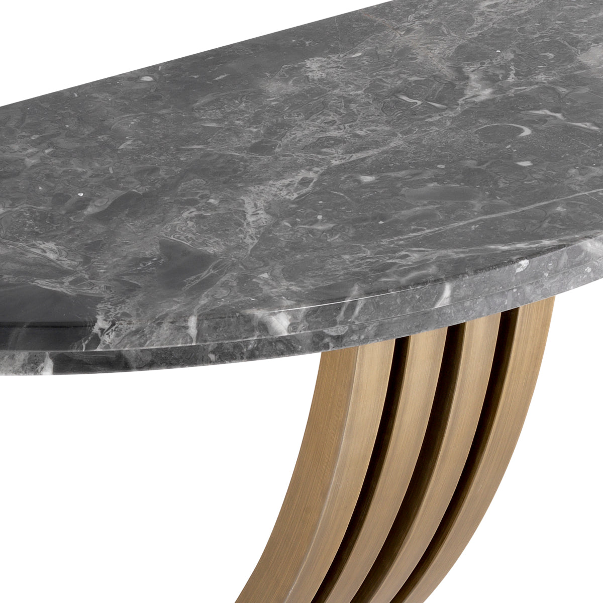Brass Marble Console Table Renaissance | Eichholtz Miami