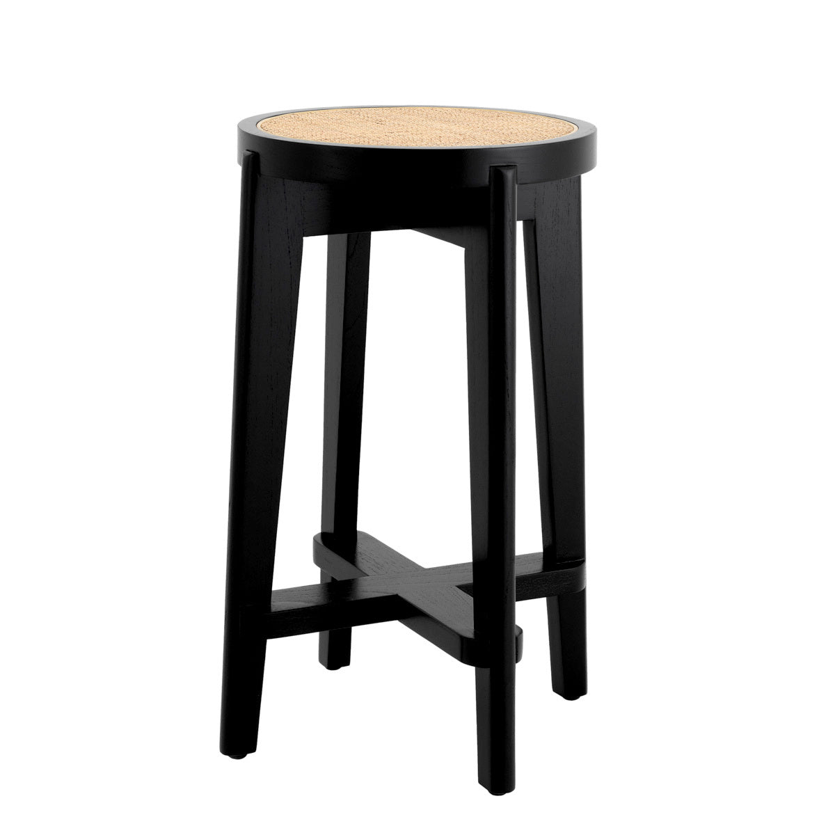 Rattan Counter Stool Dareau | Eichholtz Miami