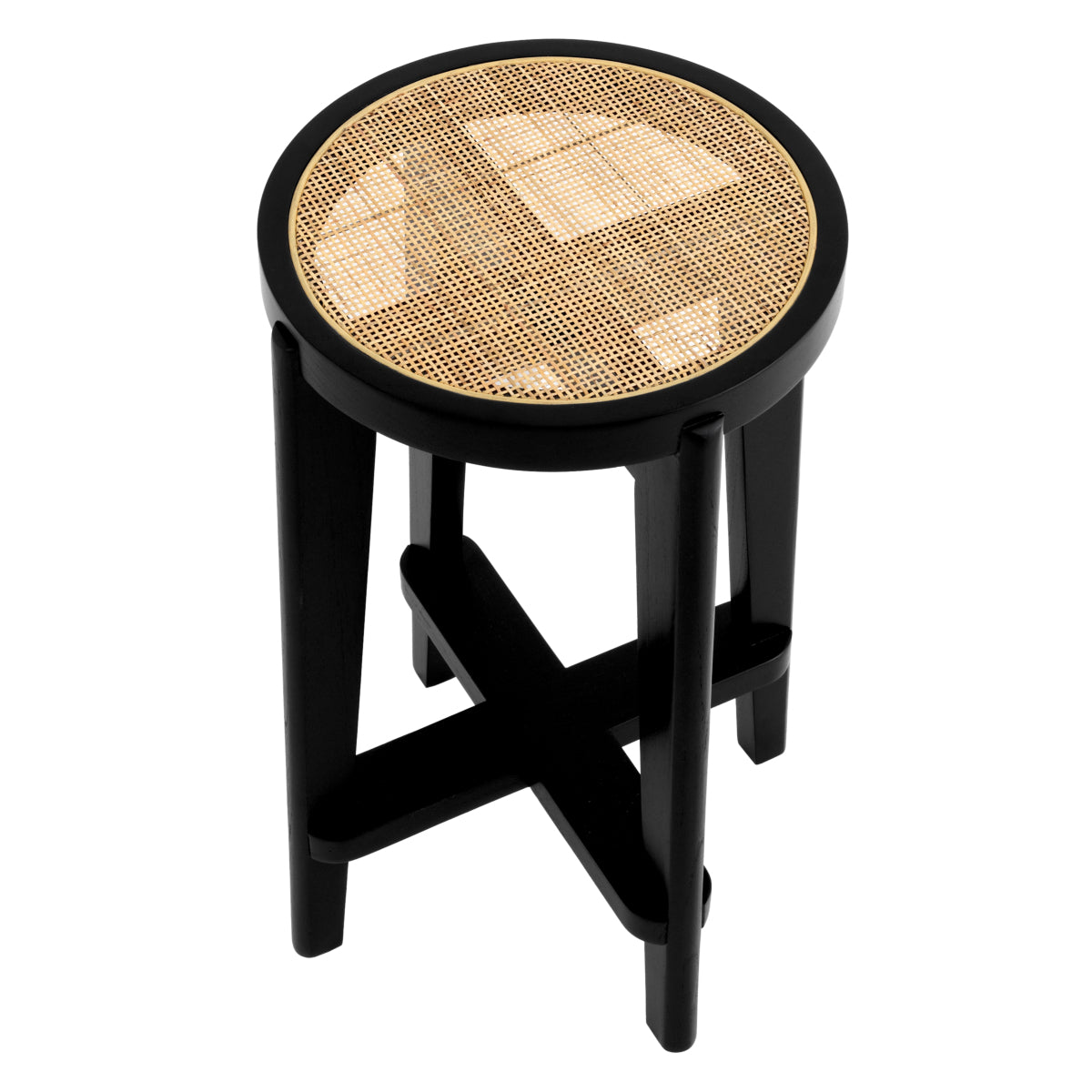 Rattan Counter Stool Dareau | Eichholtz Miami