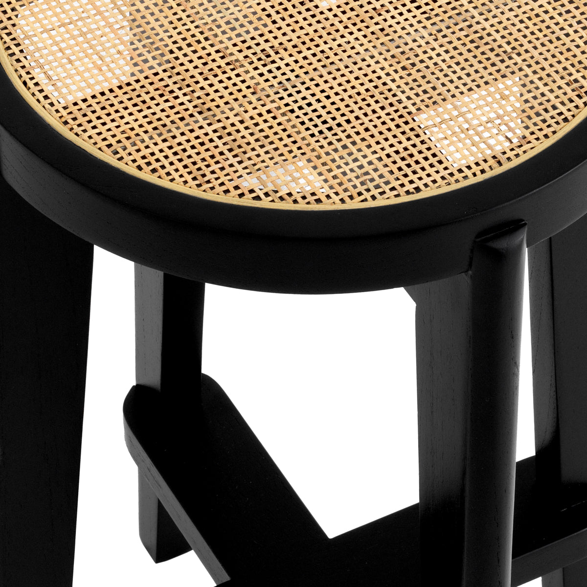 Rattan Counter Stool Dareau | Eichholtz Miami