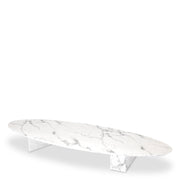 Marble Oval Coffee Table Aurore | Eichholtz Miami