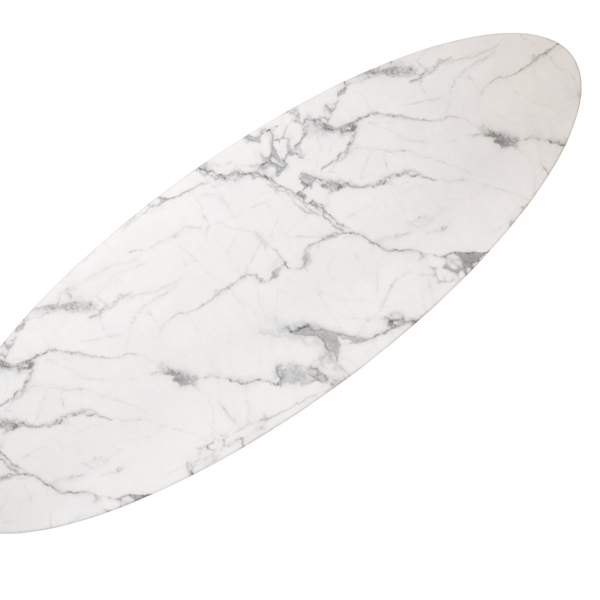 Marble Oval Coffee Table Aurore | Eichholtz Miami