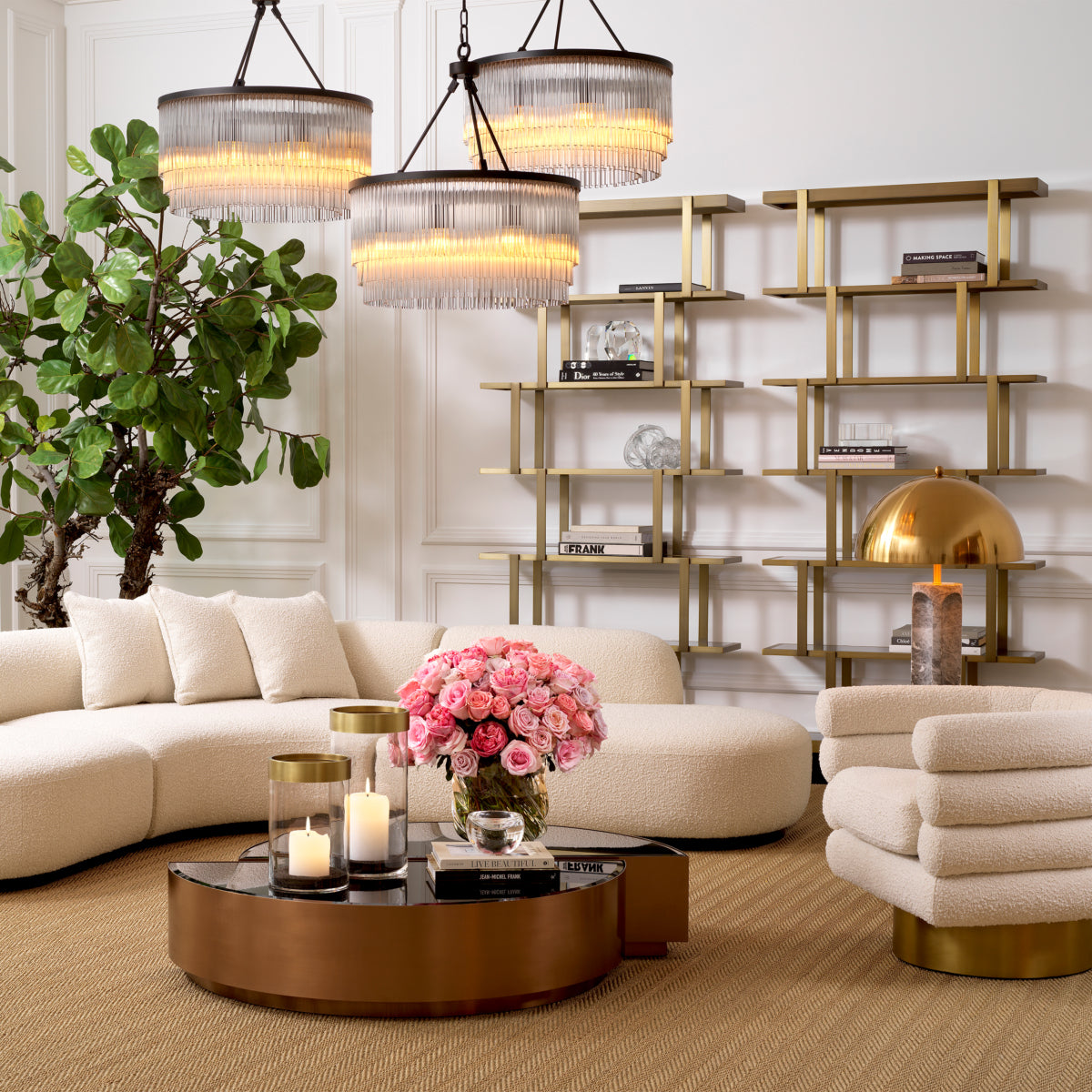 6-Shelf Bookcase Nesto | Eichholtz Miami