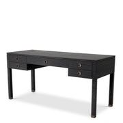 Charcoal Oak Desk Dimitrios | Eichholtz Miami