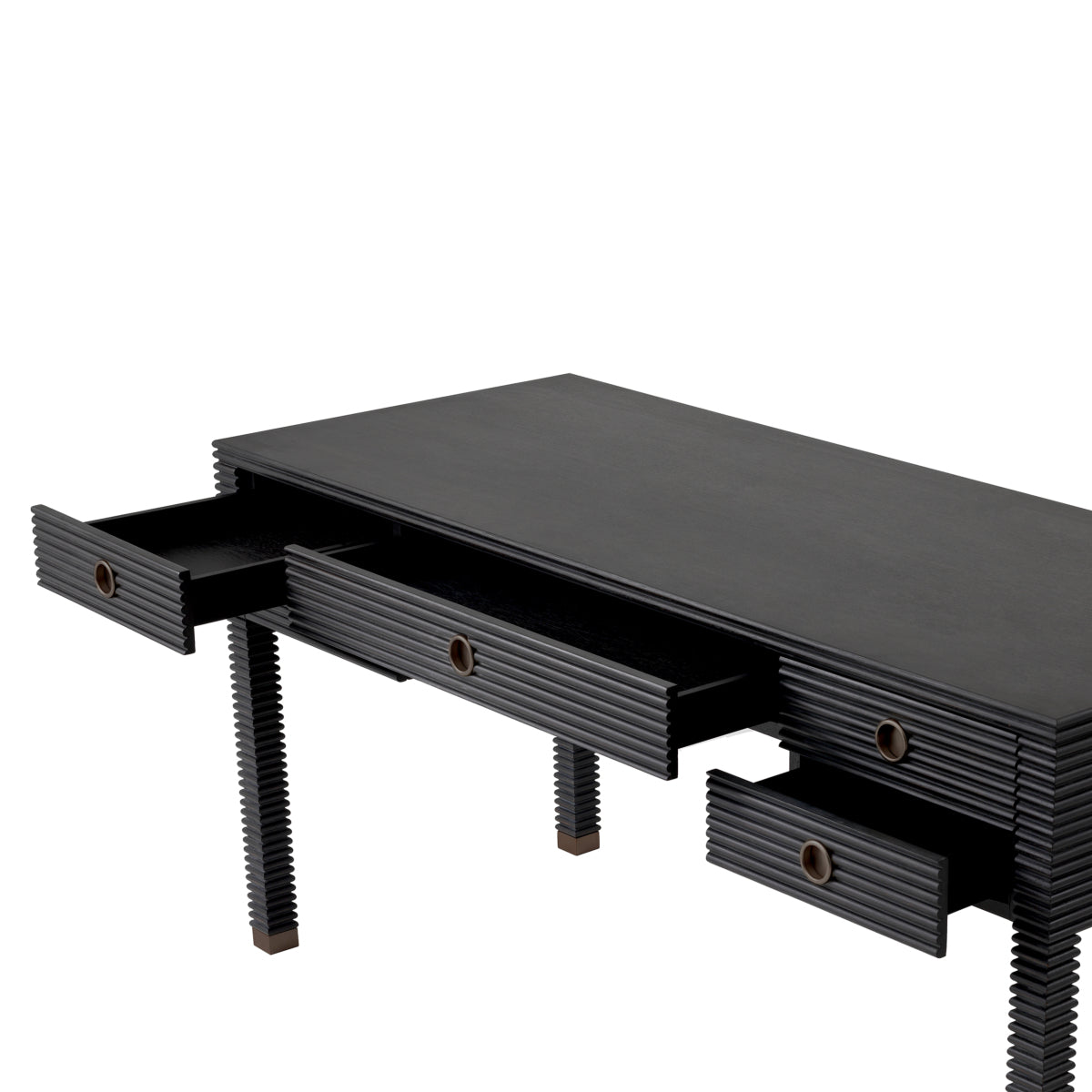 Charcoal Oak Desk Dimitrios | Eichholtz Miami