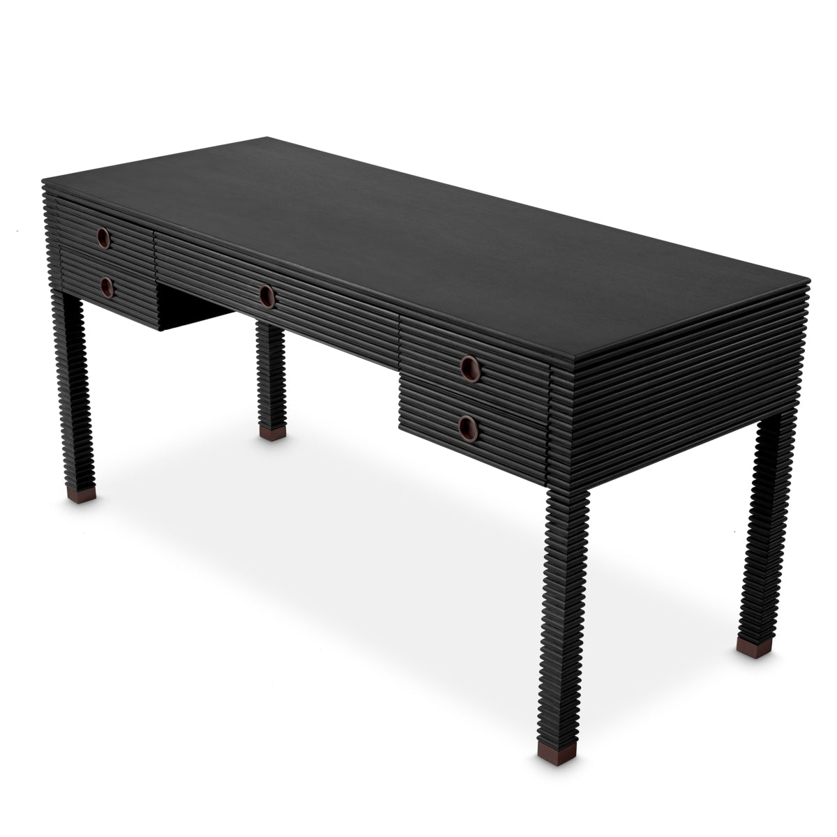 Charcoal Oak Desk Dimitrios | Eichholtz Miami