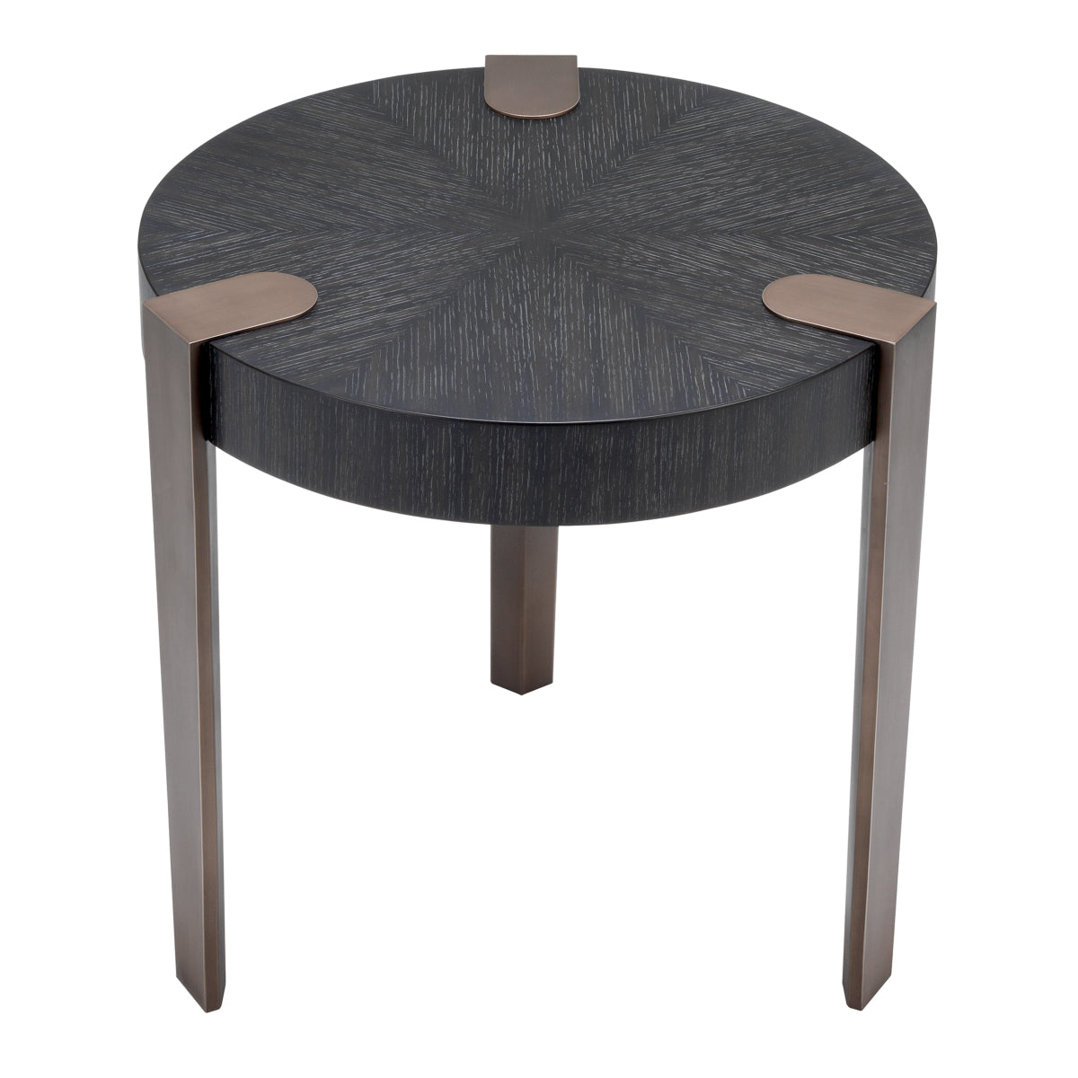 Gray Oak Side Table Oxnard | Eichholtz Miami