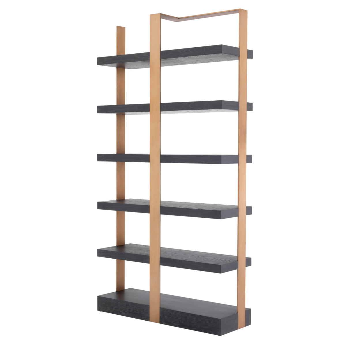 Metal Framed 6-Shelf Bookcase Geo | Eichholtz Miami