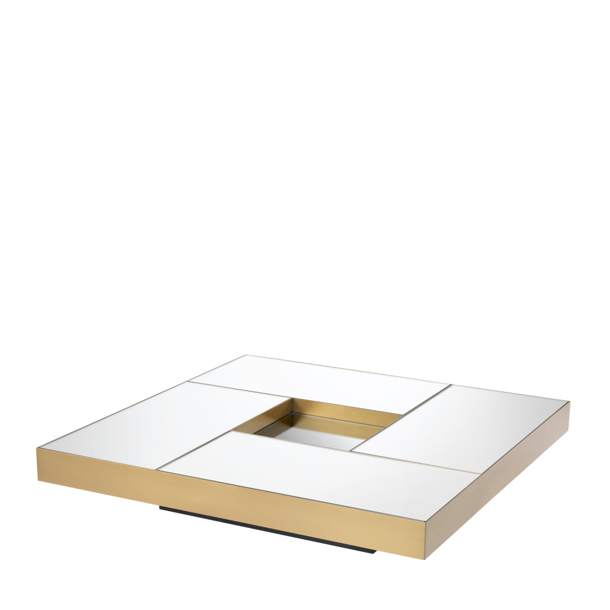 Brass Coffee Table Allure | Eichholtz Miami