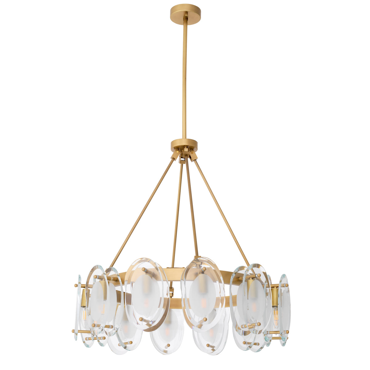 Bevelled Glass Chandelier Sublime | Eichholtz Miami