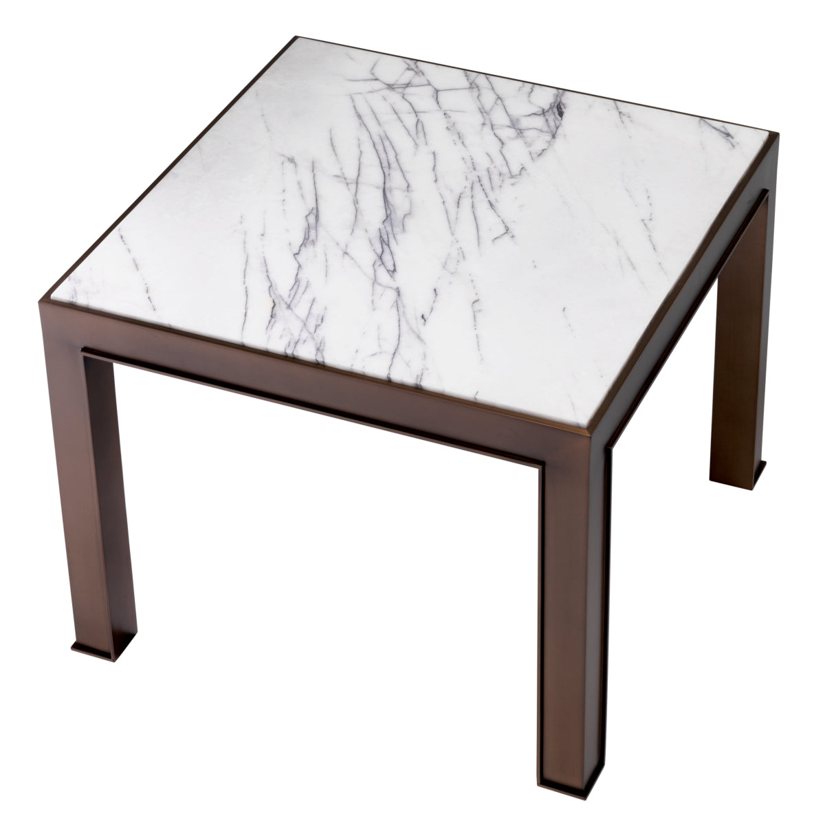 Bronze Marble Side Table Tardieu | Eichholtz Miami