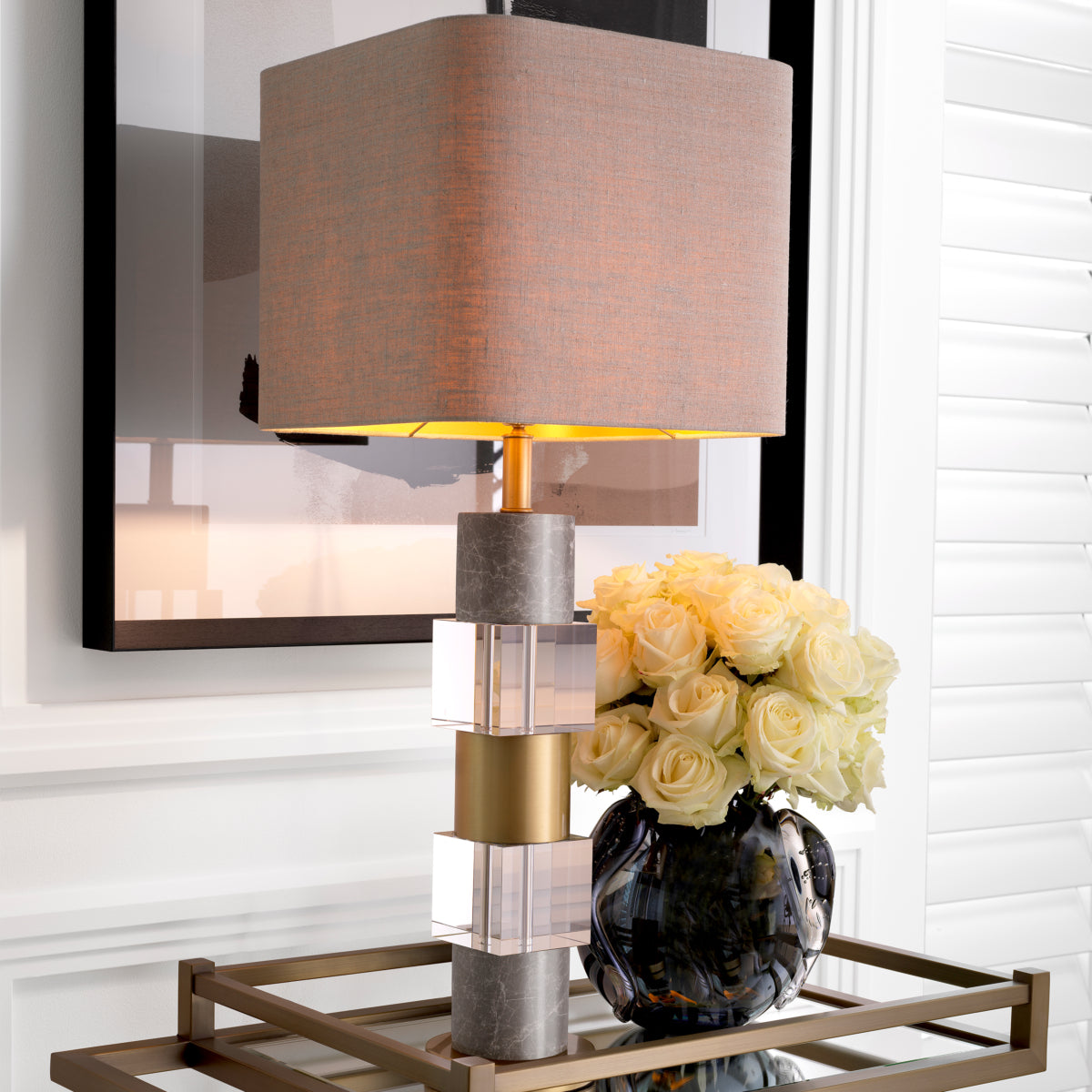 Handblown Glass Vase S Sianluca | Eichholtz Miami