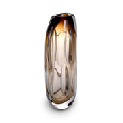 Brown Handblown Glass Vase L Sianni | Eichholtz Miami