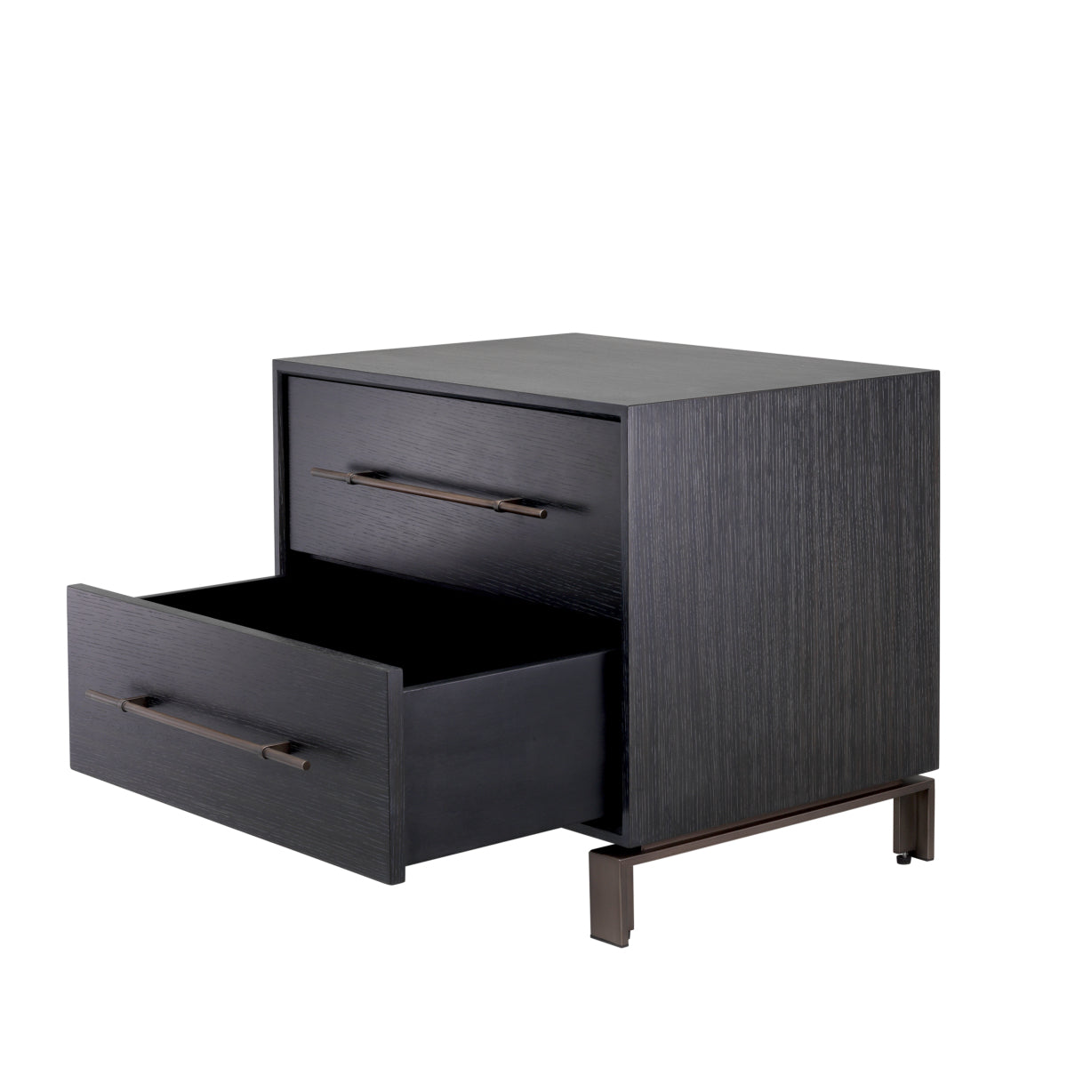 2 Drawer Oak Nightstand Canova | Eichholtz Miami