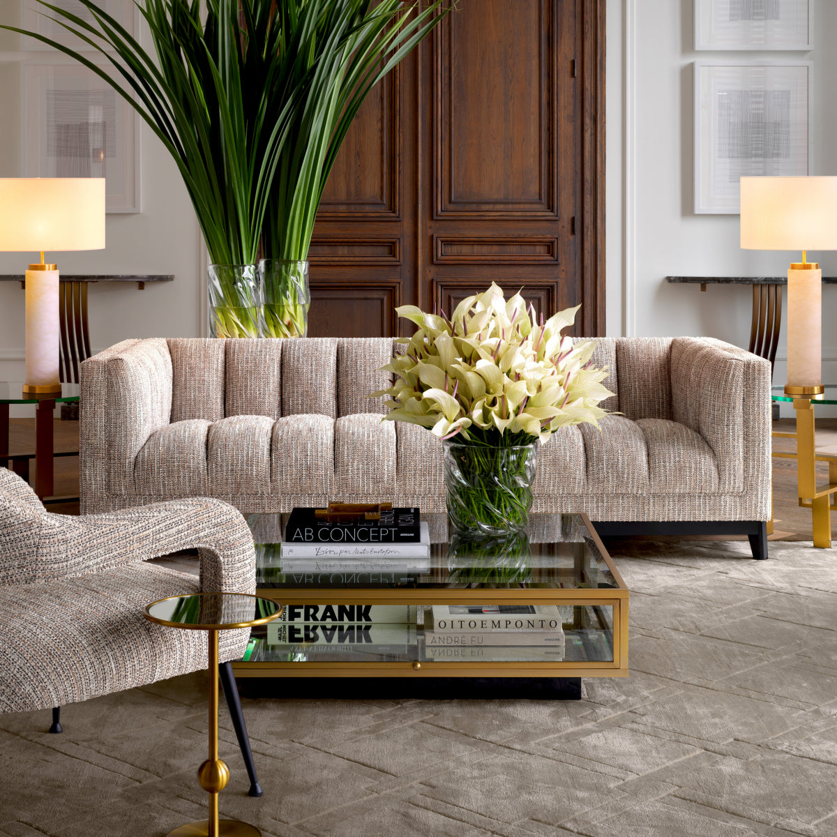 Gray Hand Woven Carpet La Belle | Eichholtz Miami