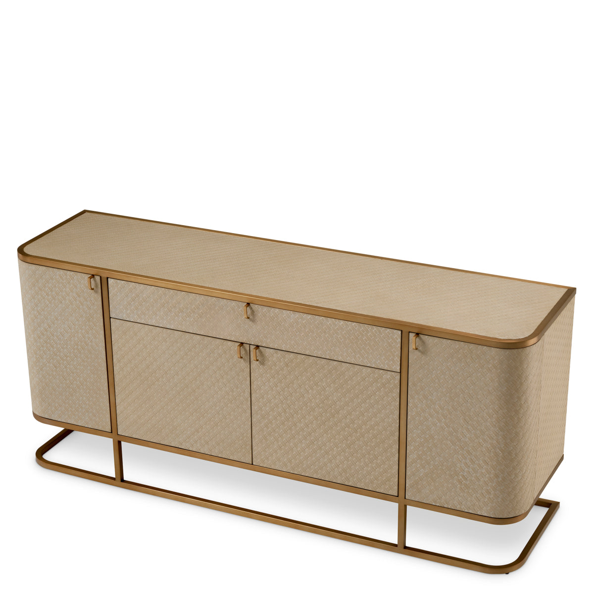 Woven Oak Dresser Napa Valley | Eichholtz Miami