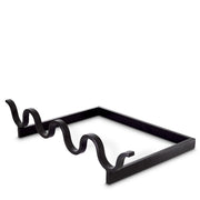 Black Minimalist Andiron Barlieu | Eichholtz Miami