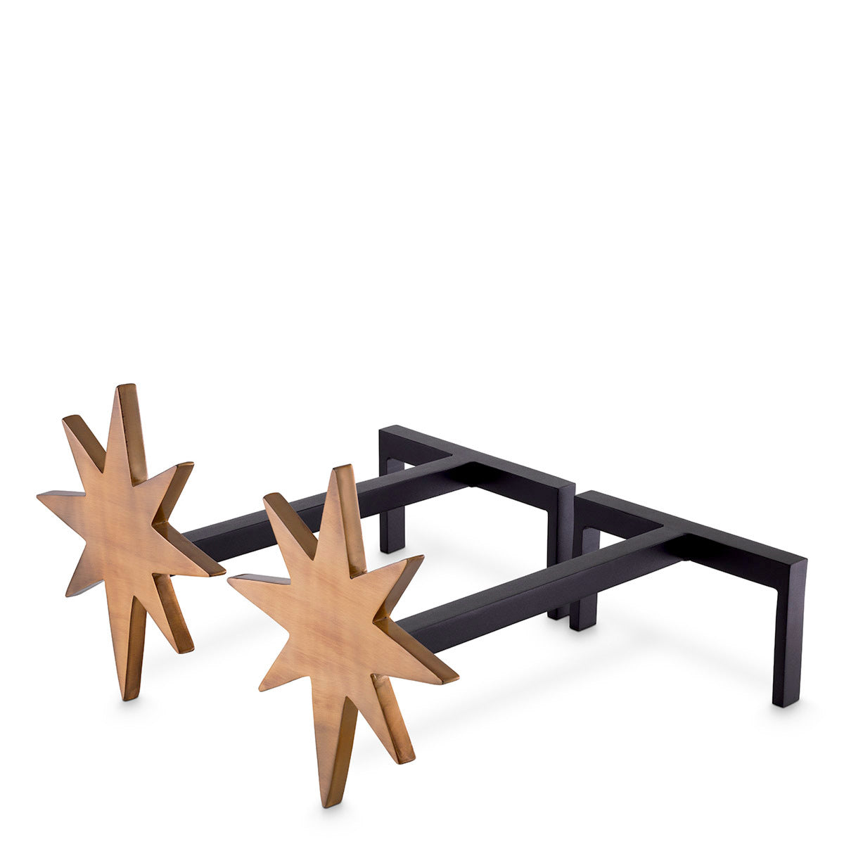 Decorative Set (2) Andiron Star | Eichholtz Miami
