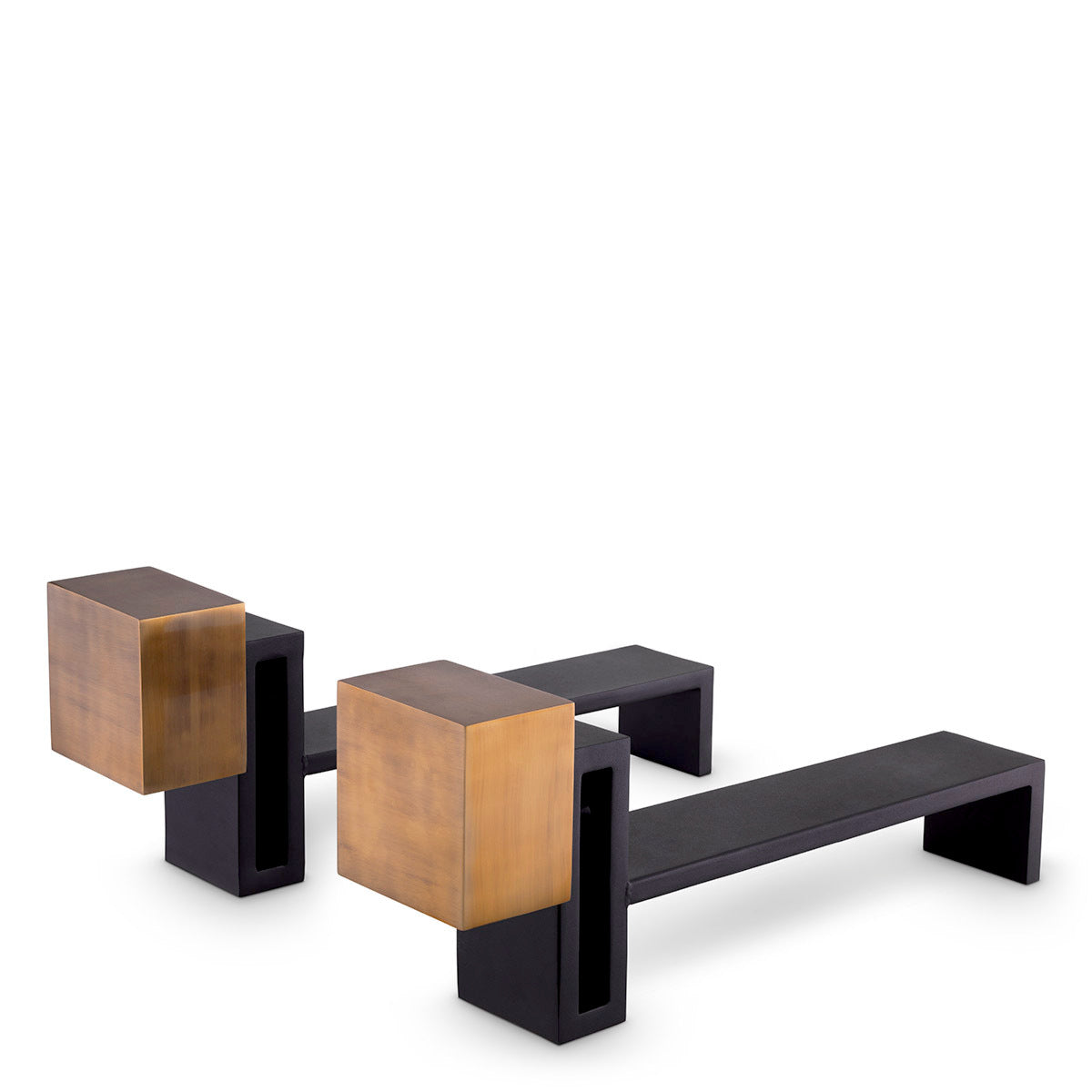 Contemporary Andiron Set (2) Chitry | Eichholtz Miami