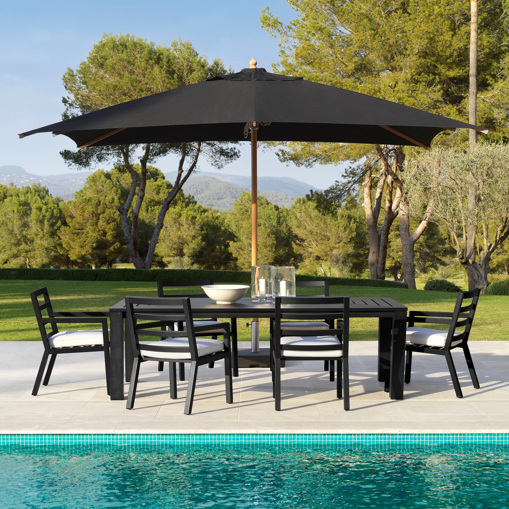Rectangular Outdoor Dining Table Vistamar | Eichholtz Miami
