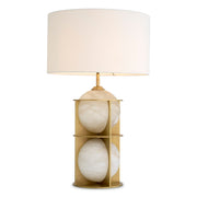 Brass Alabaster Table Lamp Eternity | Eichholtz Miami
