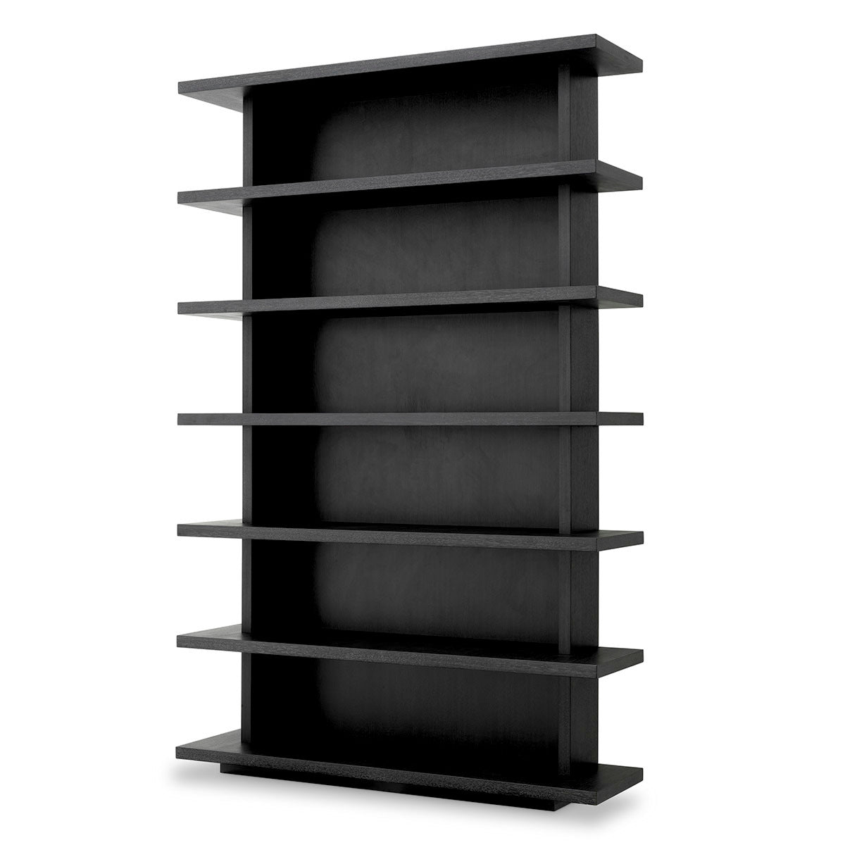Charcoal Gray Oak Bookcase Malibu | Eichholtz Miami