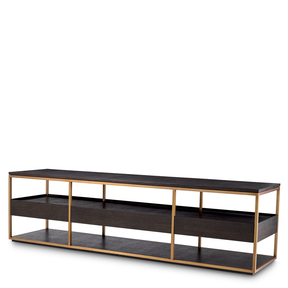 Oak Veneer TV Cabinet L Parker | Eichholtz Miami