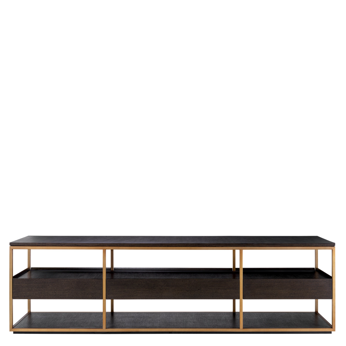 Oak Veneer TV Cabinet L Parker | Eichholtz Miami