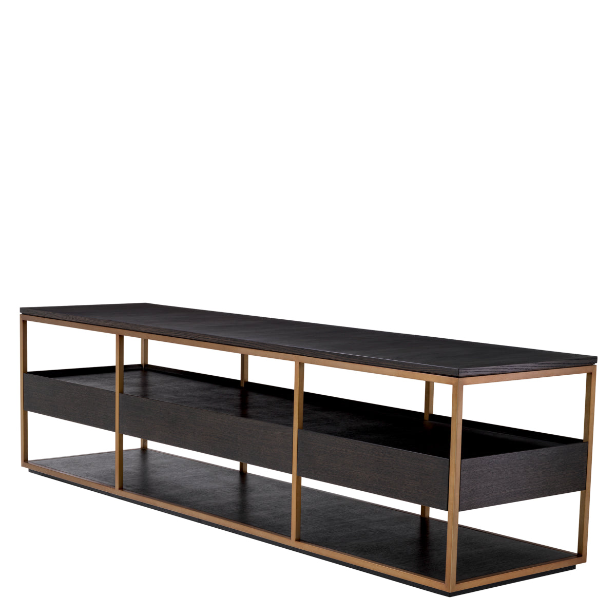 Oak Veneer TV Cabinet L Parker | Eichholtz Miami