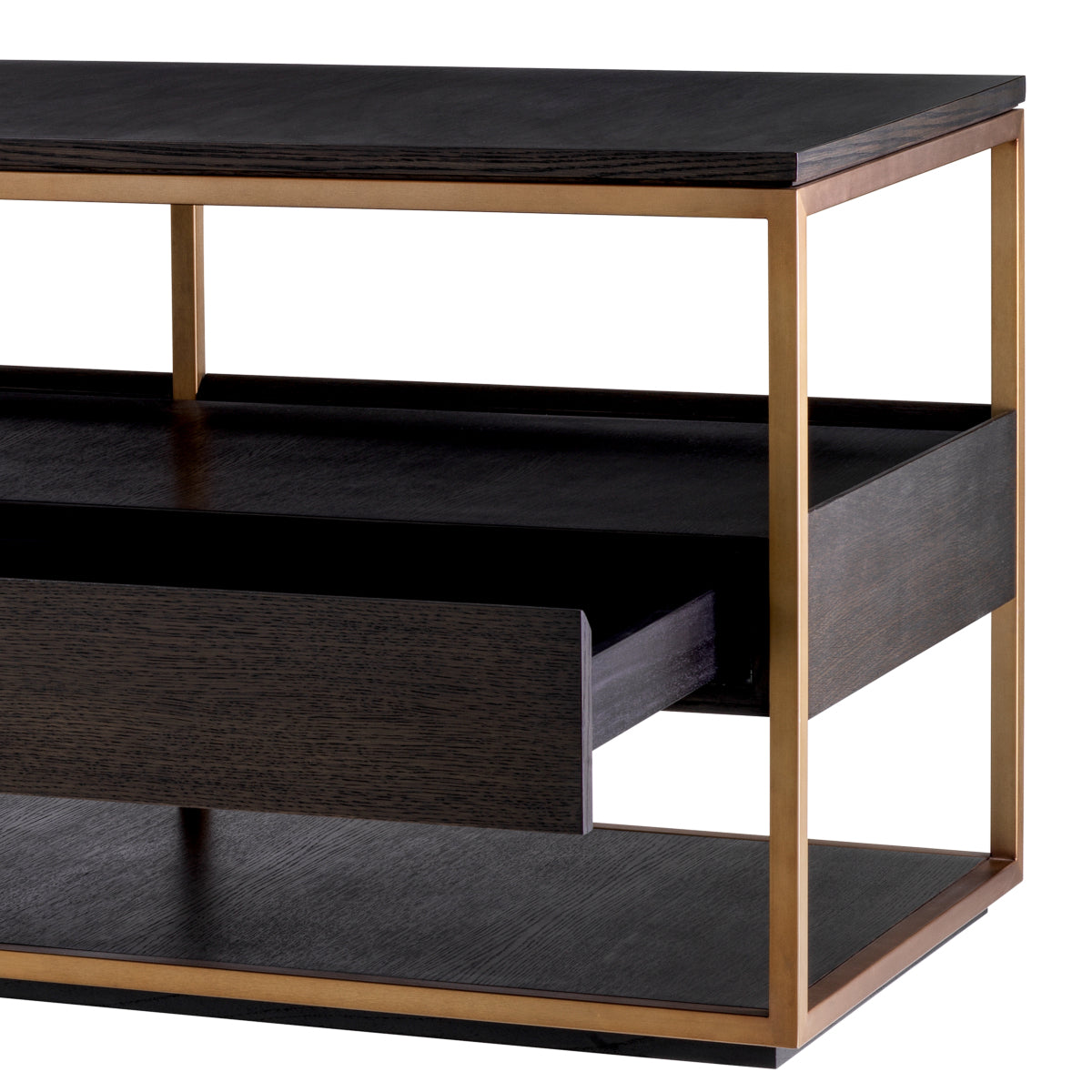Oak Veneer TV Cabinet L Parker | Eichholtz Miami