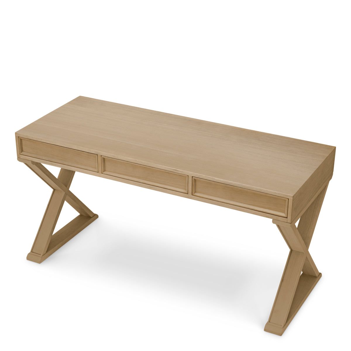 Natural Oak Desk Sardinia | Eichholtz Miami