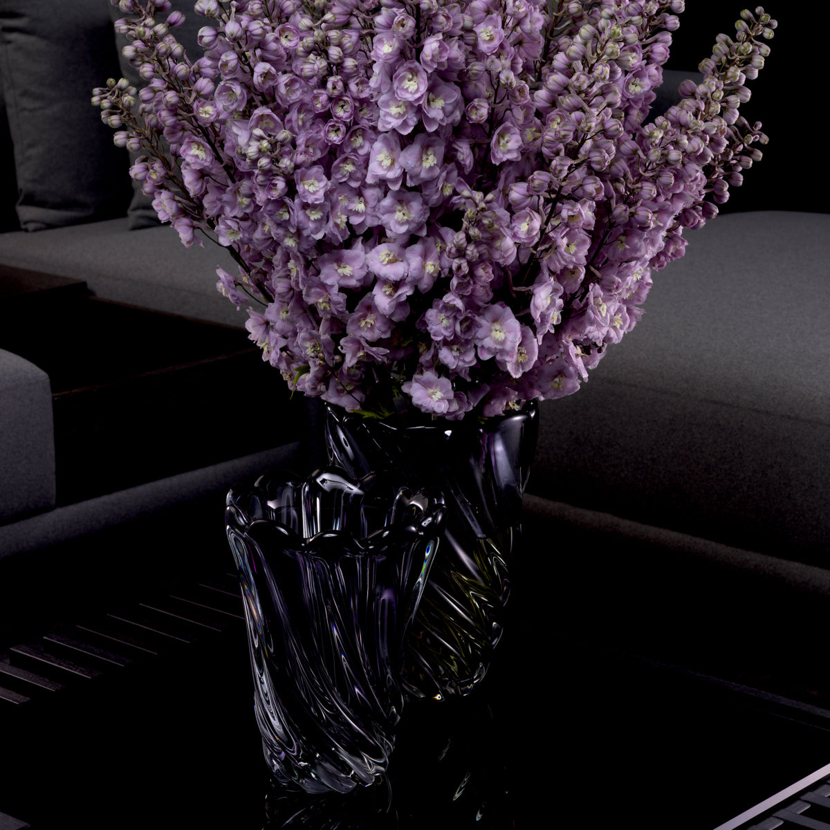 Swirling Glass Vase L Contessa | Eichholtz Miami