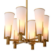 Cone Shade Brass Chandelier Dino | Eichholtz Miami