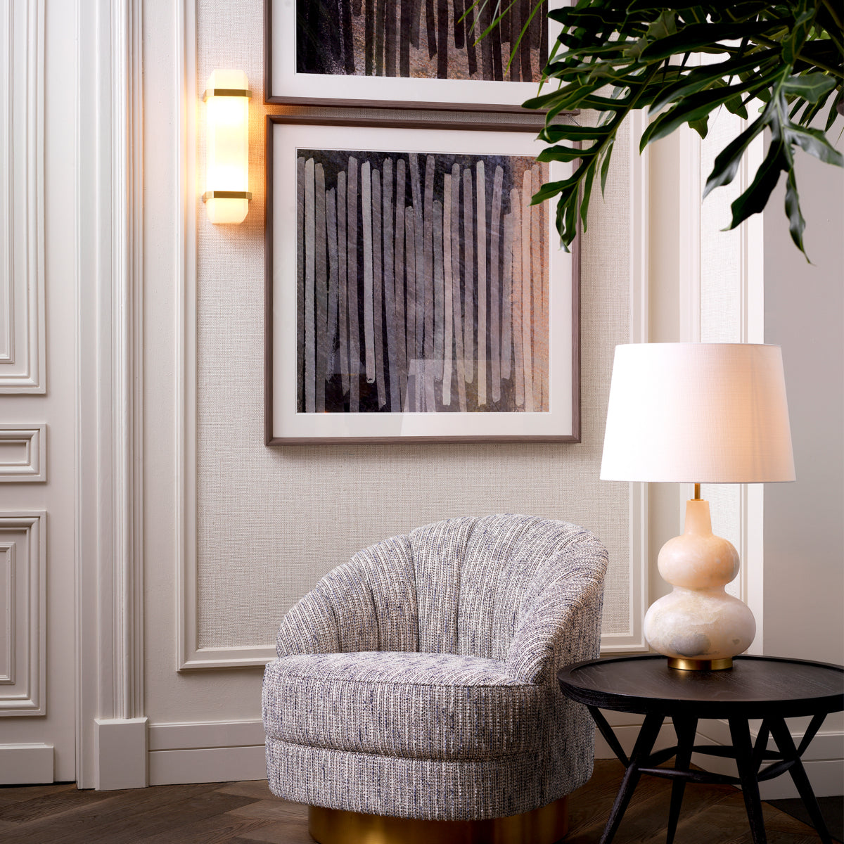 Abstract Art Prints (2) Thierry Montigny I | Eichholtz Miami