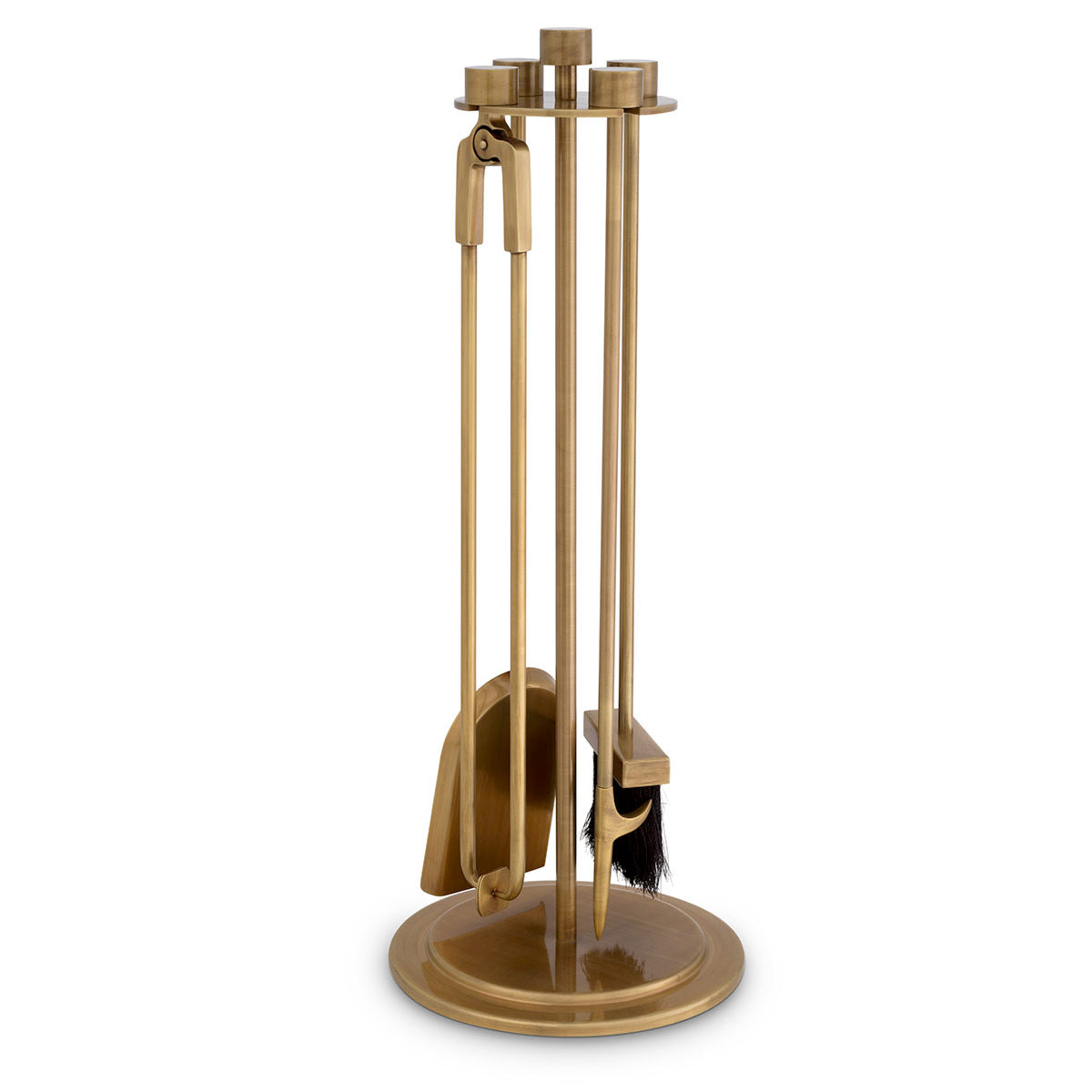 Brass Fire Tools Set Lara | Eichholtz Miami