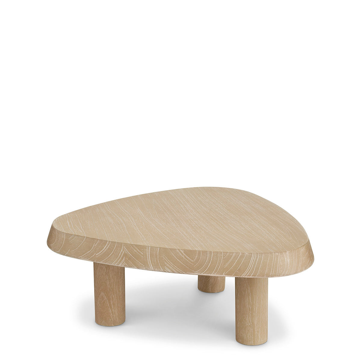 Triangular Wooden Coffee Table S Briel | Eichholtz Miami